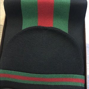 Gucci Hat & Scarf